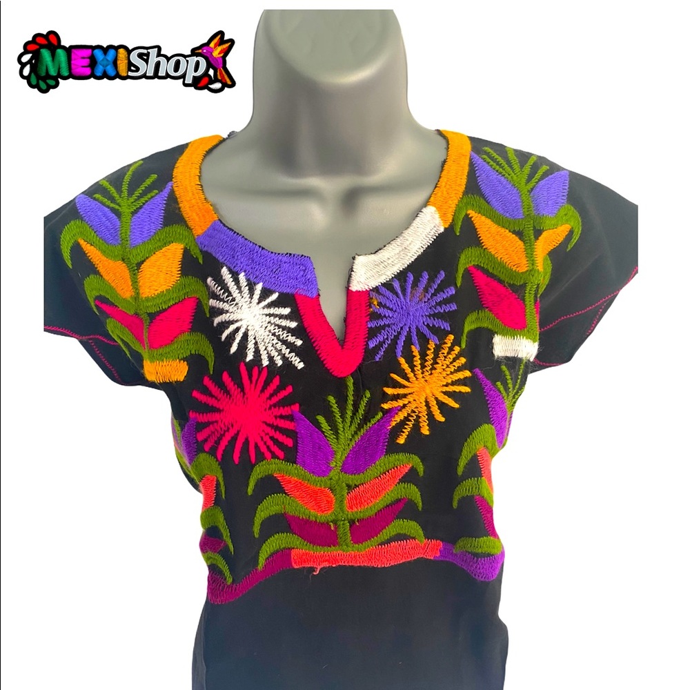 🌱🌺🌸🌼NEW MEXICAN BLOUSE 👚 GARDEN